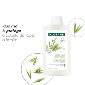 Klorane Champô Aveia Extra Suave 200ml